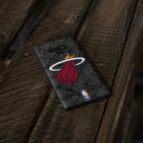 NBA Miami Heat Dark Rust Galaxy Note 9 Skin