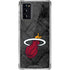NBA Miami Heat Dark Rust Galaxy Note20 5G Clear Case