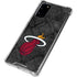 NBA Miami Heat Dark Rust Galaxy Note20 5G Clear Case