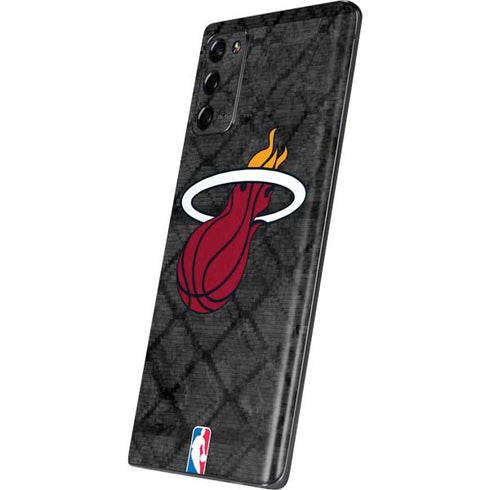 NBA Miami Heat Dark Rust Galaxy Note20 5G Skin