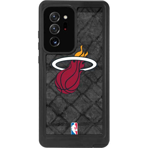 NBA Miami Heat Dark Rust Galaxy Note20 Ultra 5G Waterproof Case