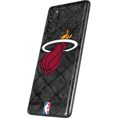 NBA Miami Heat Dark Rust Galaxy S20 Fan Edition Skin