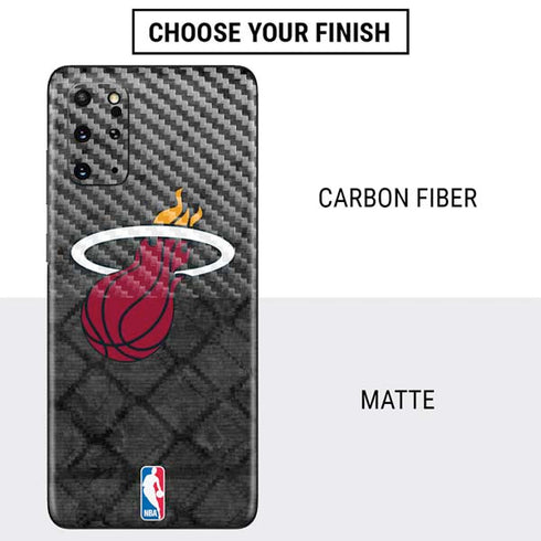 NBA Miami Heat Dark Rust Galaxy S20 Plus Skin