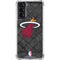 NBA Miami Heat Dark Rust Galaxy S21 5G Clear Case