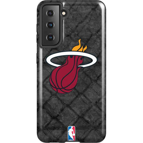 NBA Miami Heat Dark Rust Galaxy S21 5G Pro Case