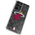 NBA Miami Heat Dark Rust Galaxy S21 Ultra 5G Clear Case