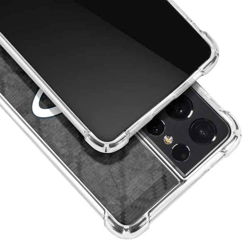 NBA Miami Heat Dark Rust Galaxy S21 Ultra 5G Clear Case
