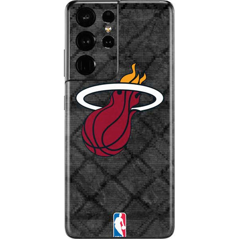 NBA Miami Heat Dark Rust Galaxy S21 Ultra 5G Skin