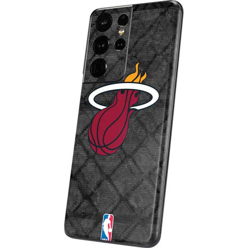 NBA Miami Heat Dark Rust Galaxy S21 Ultra 5G Skin