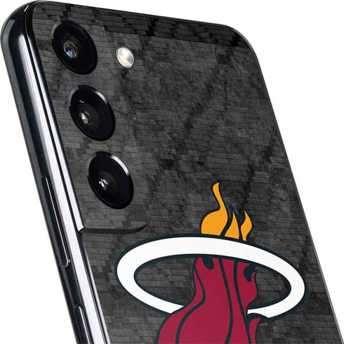 NBA Miami Heat Dark Rust Galaxy S22 Plus Skin