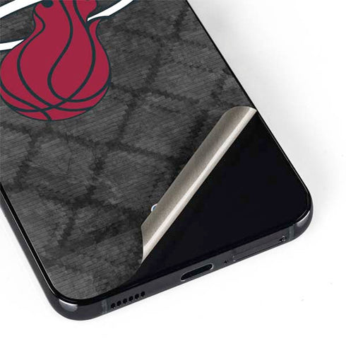 NBA Miami Heat Dark Rust Galaxy S22 Plus Skin
