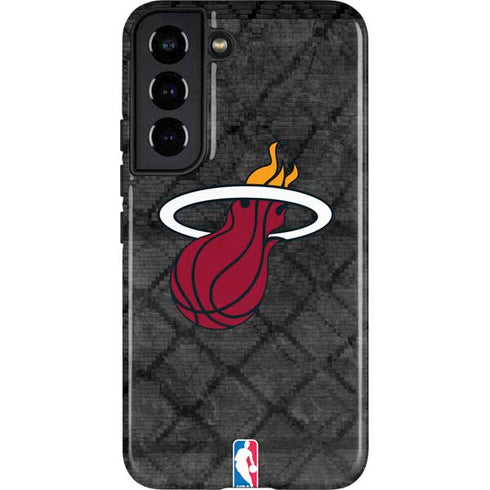 NBA Miami Heat Dark Rust Galaxy S22 Pro Case