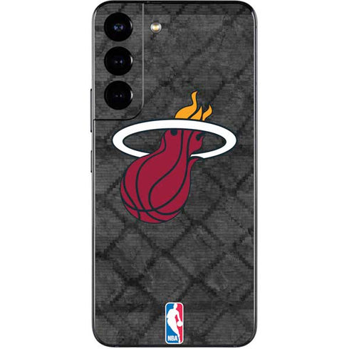 NBA Miami Heat Dark Rust Galaxy S22 Skin