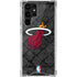 NBA Miami Heat Dark Rust Galaxy S22 Ultra Clear Case