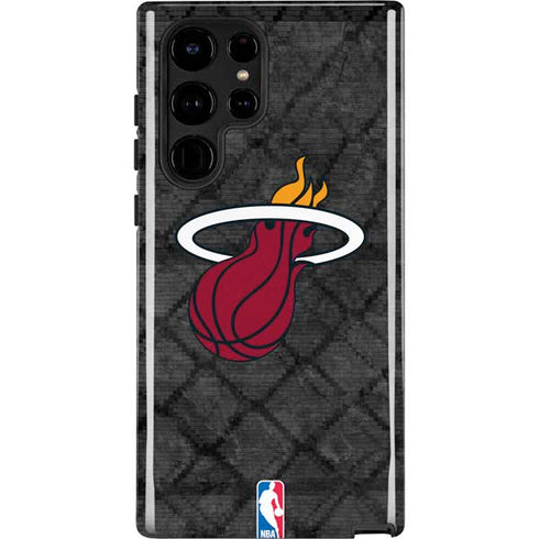 NBA Miami Heat Dark Rust Galaxy S22 Ultra Pro Case
