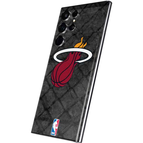 NBA Miami Heat Dark Rust Galaxy S22 Ultra Skin