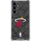 NBA Miami Heat Dark Rust Galaxy S23 FE Clear Case