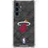NBA Miami Heat Dark Rust Galaxy S23 FE Clear Case