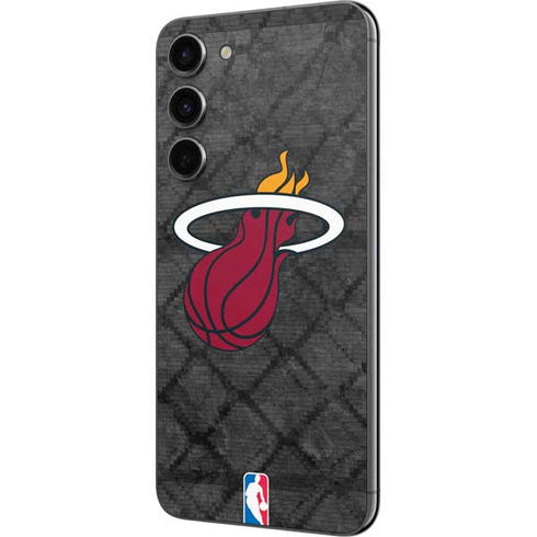NBA Miami Heat Dark Rust Galaxy S23 Plus Skin