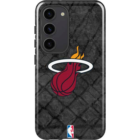 NBA Miami Heat Dark Rust Galaxy S23 Pro Case