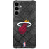NBA Miami Heat Dark Rust Galaxy S24 Plus Clear Case
