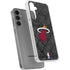 NBA Miami Heat Dark Rust Galaxy S24 Plus Clear Case