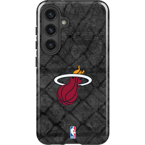 NBA Miami Heat Dark Rust Galaxy S24 Plus Impact Case