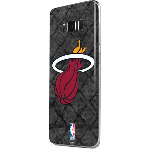 NBA Miami Heat Dark Rust Galaxy S8 Skin