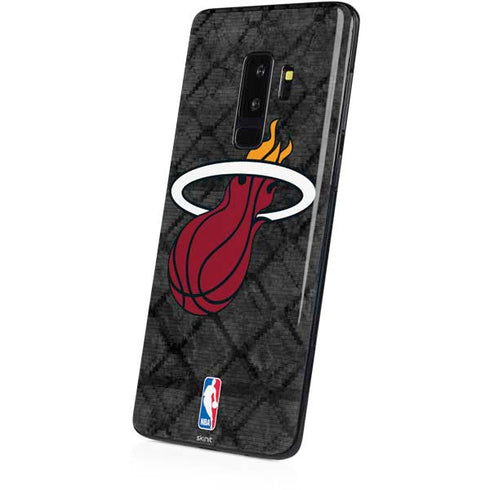 NBA Miami Heat Dark Rust Galaxy S9 Plus Skin