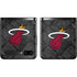 NBA Miami Heat Dark Rust Galaxy Z Flip Skin