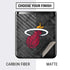 NBA Miami Heat Dark Rust Galaxy Z Flip Skin