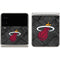 NBA Miami Heat Dark Rust Galaxy Z Flip3 5G Skin