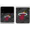 NBA Miami Heat Dark Rust Galaxy Z Flip4 5G Skin