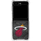 NBA Miami Heat Dark Rust Galaxy Z Flip5 5G Clear Case