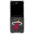 NBA Miami Heat Dark Rust Galaxy Z Flip5 5G Clear Case