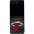 NBA Miami Heat Dark Rust Galaxy Z Flip5 5G Skin