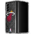 NBA Miami Heat Dark Rust Galaxy Z Fold4 5G Clear Case