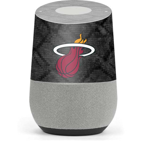 NBA Miami Heat Dark Rust Google Home Skin