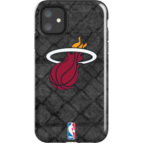 NBA Miami Heat Dark Rust iPhone 11 Impact Case