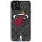 NBA Miami Heat Dark Rust iPhone 11 Pro Clear Case