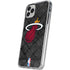NBA Miami Heat Dark Rust iPhone 11 Pro Clear Case