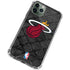 NBA Miami Heat Dark Rust iPhone 11 Pro Max Clear Case