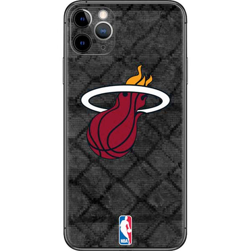NBA Miami Heat Dark Rust iPhone 11 Pro Max Skin