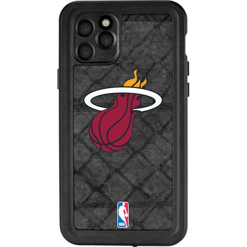 NBA Miami Heat Dark Rust iPhone 11 Pro Waterproof Case