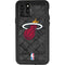 NBA Miami Heat Dark Rust iPhone 11 Pro Waterproof Case