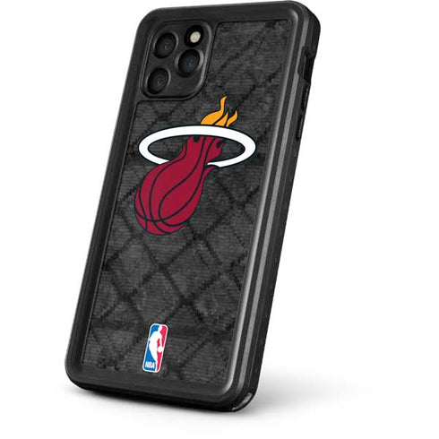 NBA Miami Heat Dark Rust iPhone 11 Pro Waterproof Case