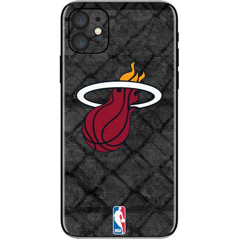 NBA Miami Heat Dark Rust iPhone 11 Skin