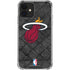 NBA Miami Heat Dark Rust iPhone 12 Clear Case
