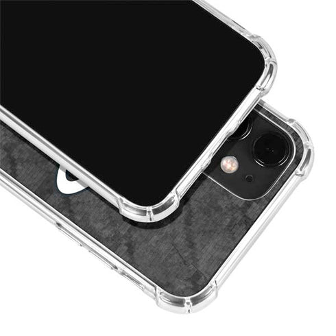 NBA Miami Heat Dark Rust iPhone 12 Clear Case