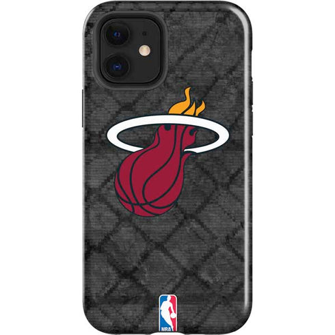 NBA Miami Heat Dark Rust iPhone 12 Impact Case